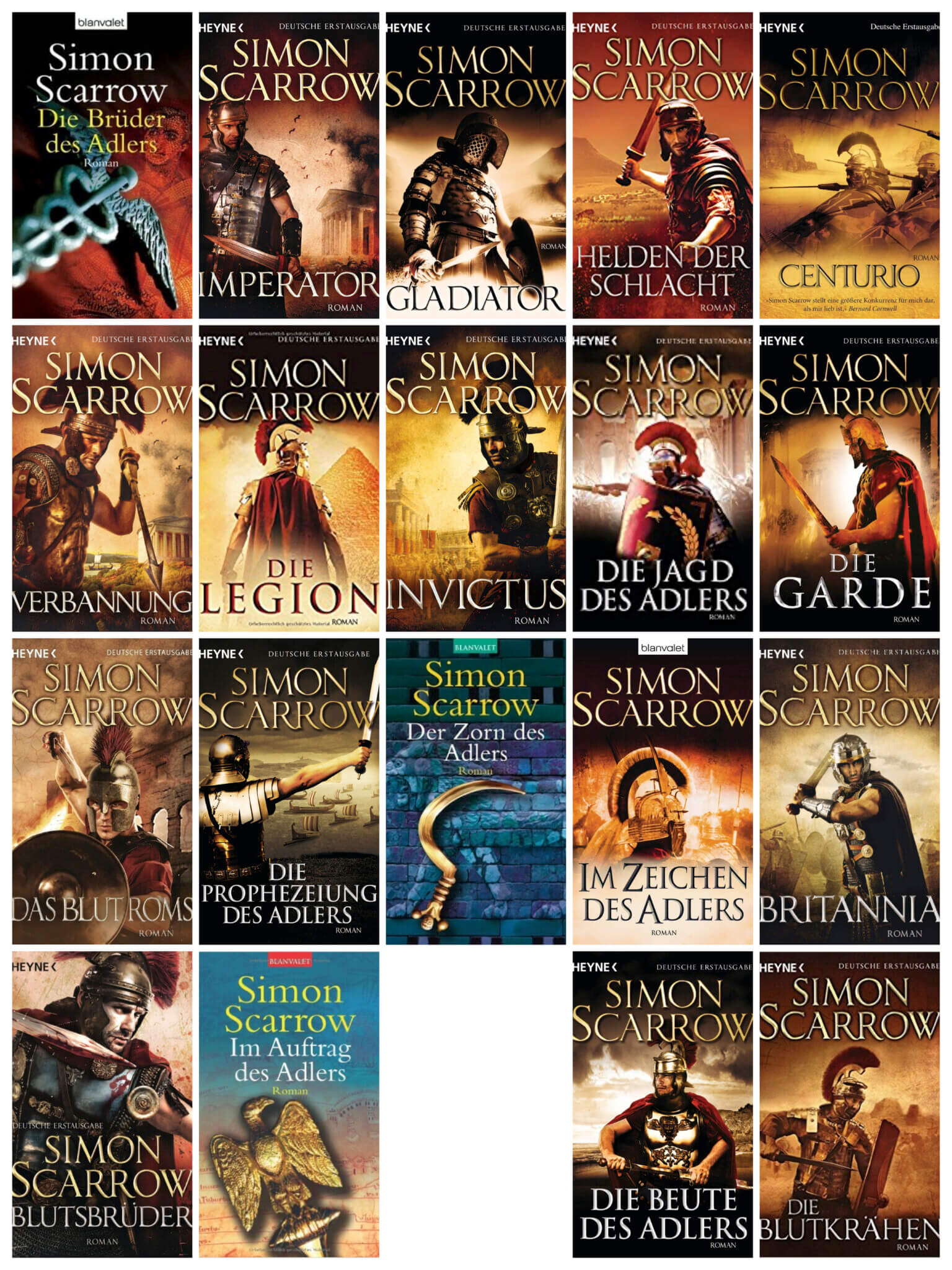 Simon Scarrow Rom Serie